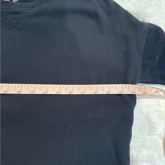 Sundry black side zip oversized Crew Neck Sweater - Picture 6 of 10